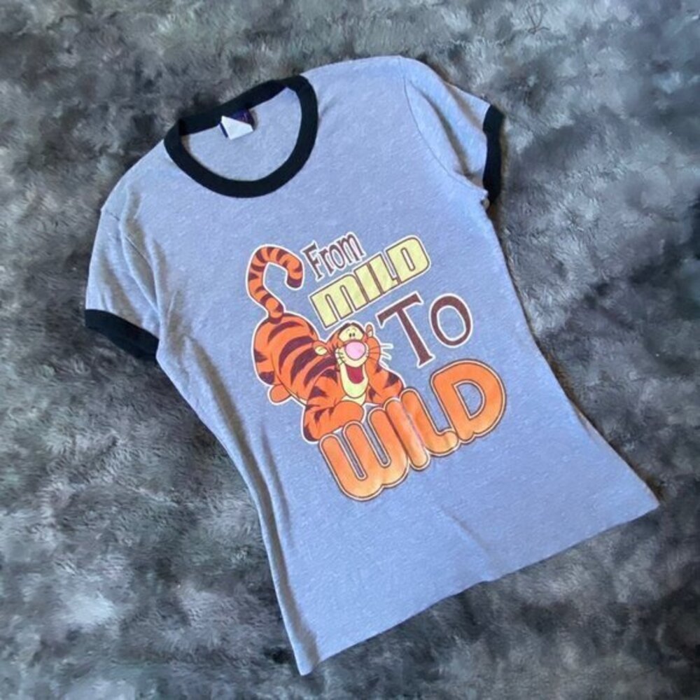VTG Freeze! Tigger Wild Ringer Tee